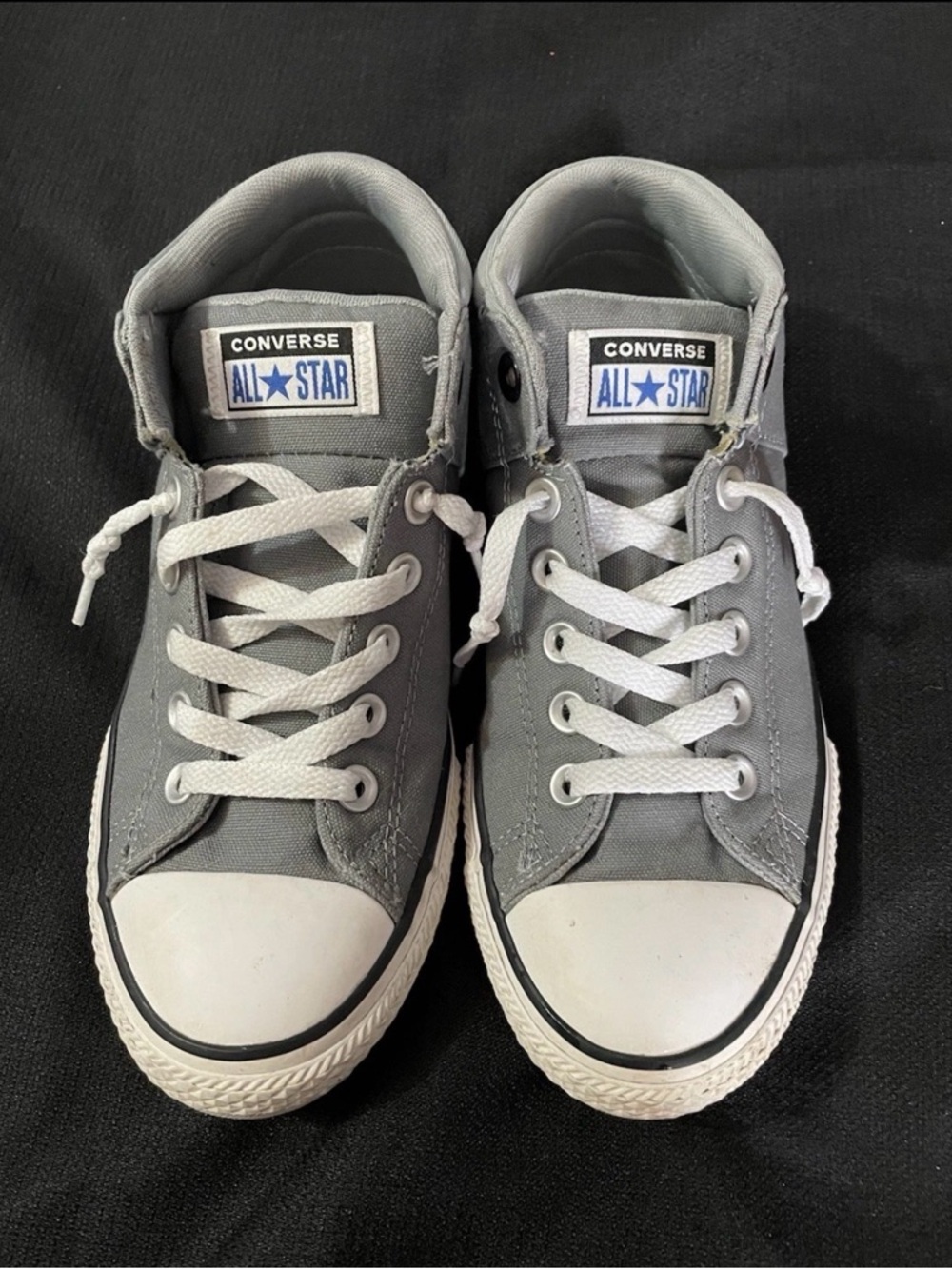Converse Kids Gray Low Top All Star Sneakers